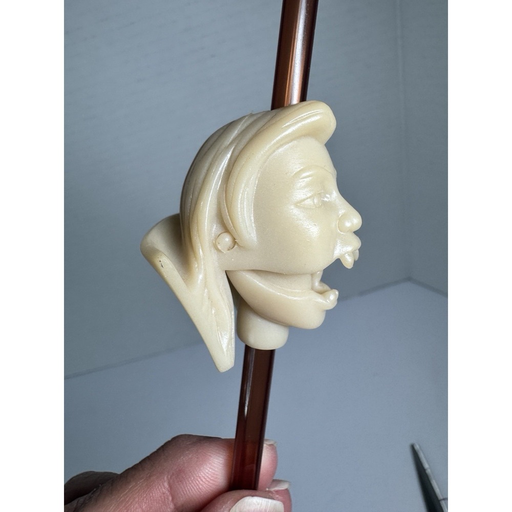 Halloween Kahlua Monster Straw Vampire Vintage 1997 Monster Dracula Promo Rare
